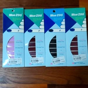 Lot of 4 packages of nail art stickers